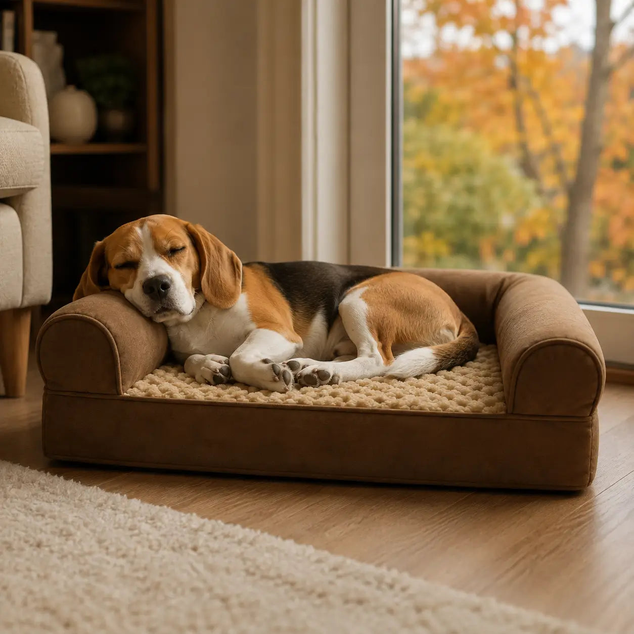Hundebett mit Memory-Schaum Hauptbild