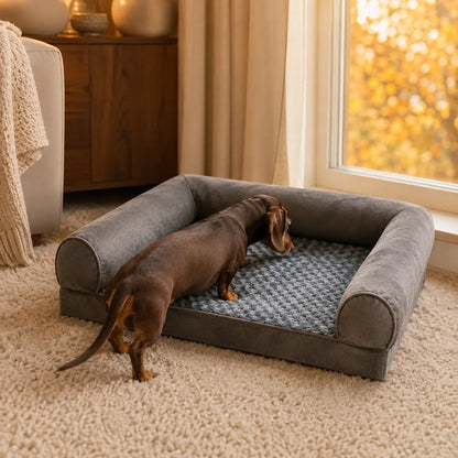 Hundebett mit Memory-Schaum Lifestyle-Bild