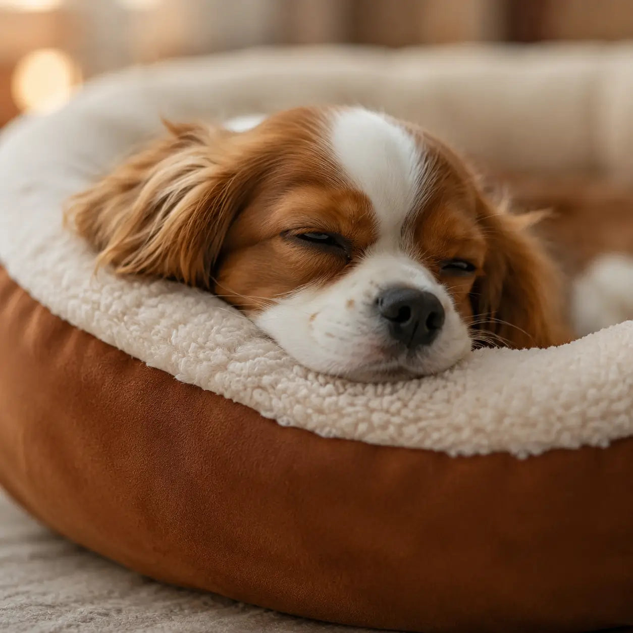 Ovales Hundebett Lifestyle-Bild