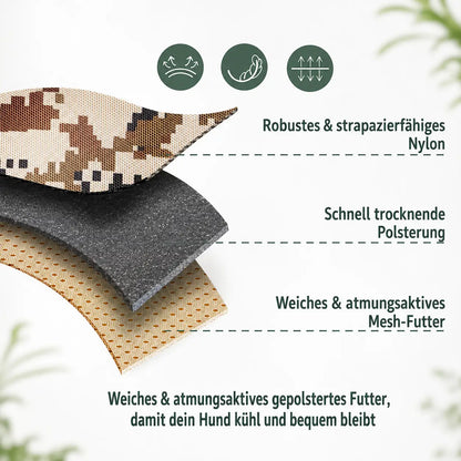 Hundegeschirr Materialdetails 