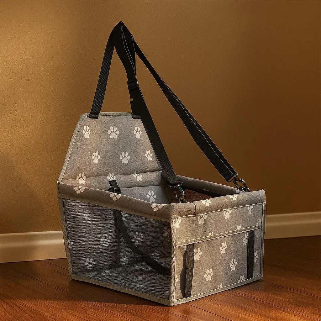 Hunde Autositz Erhöht | Sicherer & Bequemer Reisesitz für Kleine Hunde