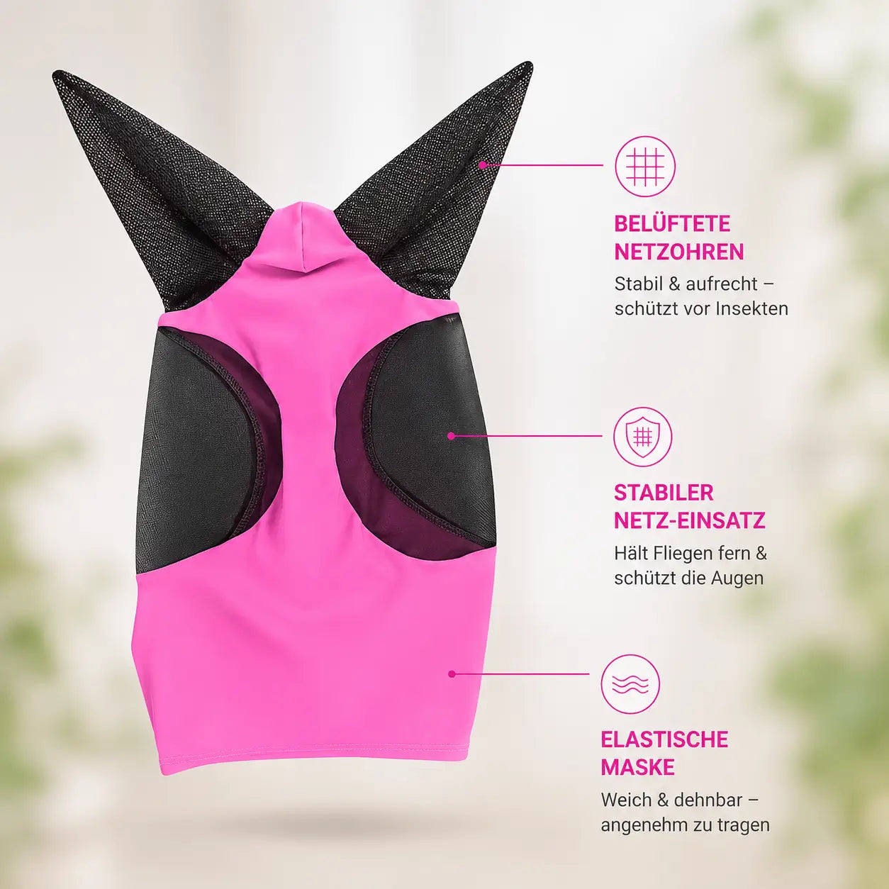 Fliegenmaske  Produktmerkmale 
