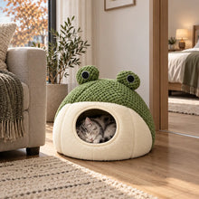 Plüsch Katzenbett Hauptbild
