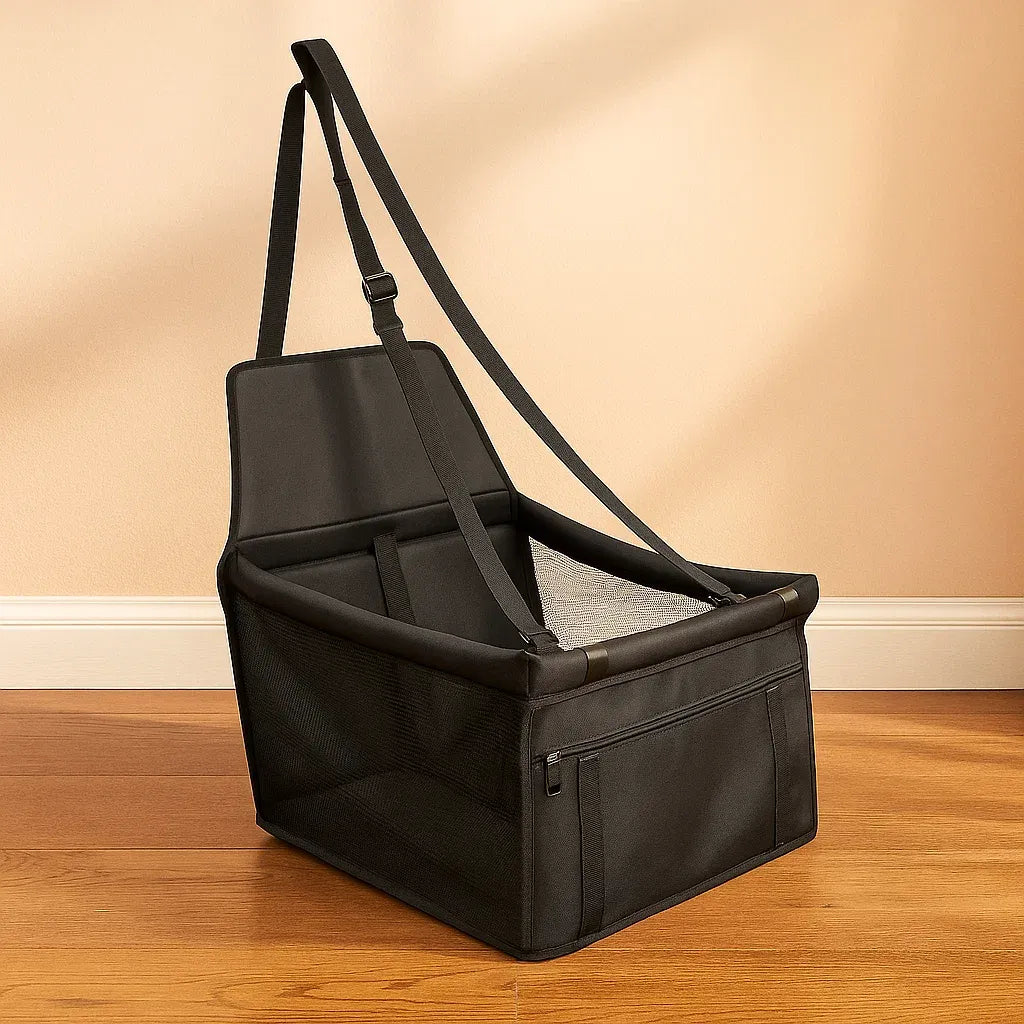 Hunde Autositz Erhöht | Sicherer & Bequemer Reisesitz für Kleine Hunde