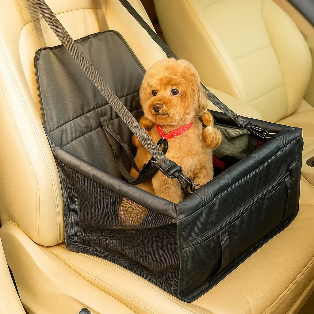 Hunde Autositz Erhöht | Sicherer & Bequemer Reisesitz für Kleine Hunde