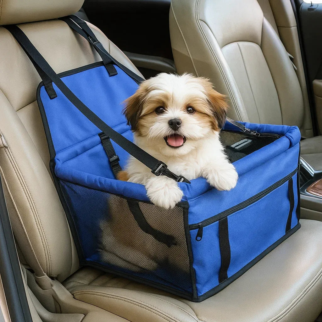 Hunde Autositz Erhöht | Sicherer & Bequemer Reisesitz für Kleine Hunde