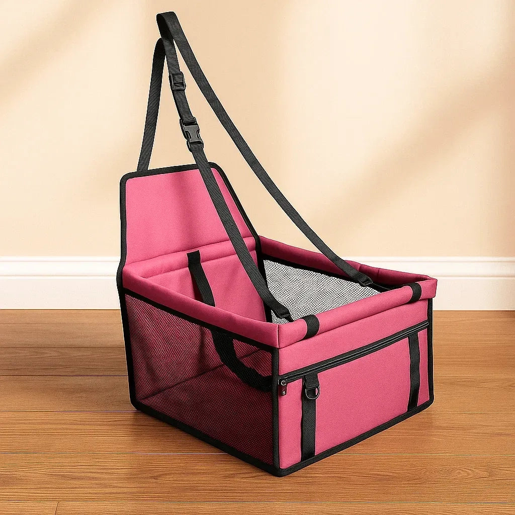 Hunde Autositz Erhöht | Sicherer & Bequemer Reisesitz für Kleine Hunde