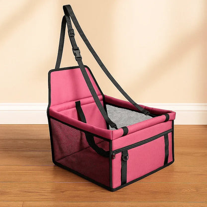 Hunde Autositz Erhöht | Sicherer & Bequemer Reisesitz für Kleine Hunde