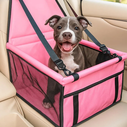 Hunde Autositz Erhöht | Sicherer & Bequemer Reisesitz für Kleine Hunde
