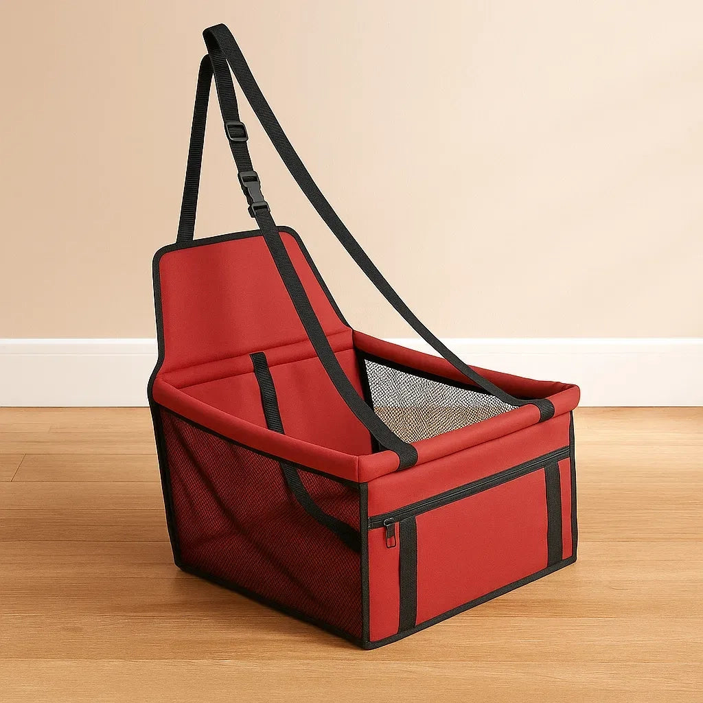 Hunde Autositz Erhöht | Sicherer & Bequemer Reisesitz für Kleine Hunde