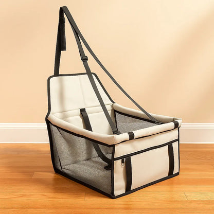 Hunde Autositz Erhöht | Sicherer & Bequemer Reisesitz für Kleine Hunde