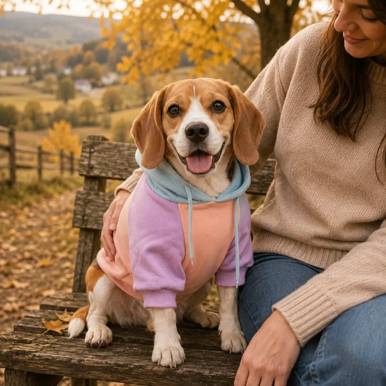 Pullover Hund Lifestyle-Bild