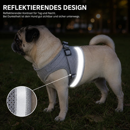 Reflektierendes_Hundegeschirr Produktmerkmale 
