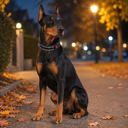 Reflektierendes Hundehalsband Lifestyle-Bild