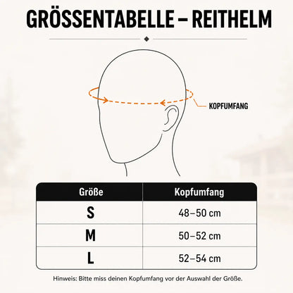 Reithelm Unisex Größentabelle