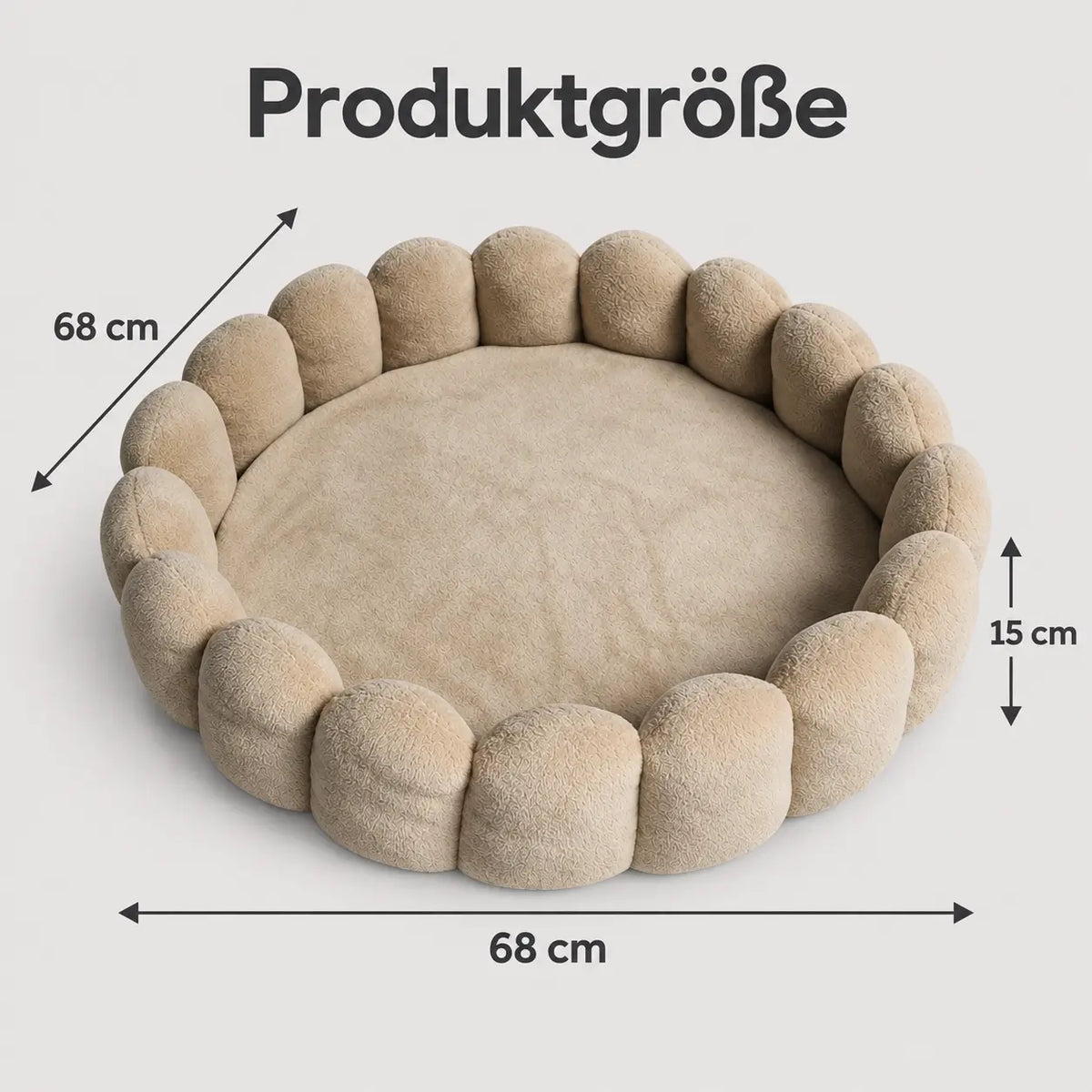 Hundebett Produktgröße