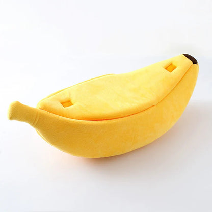 KuschelBanane – Das lustige & gemütliche Katzenbett in Bananenform