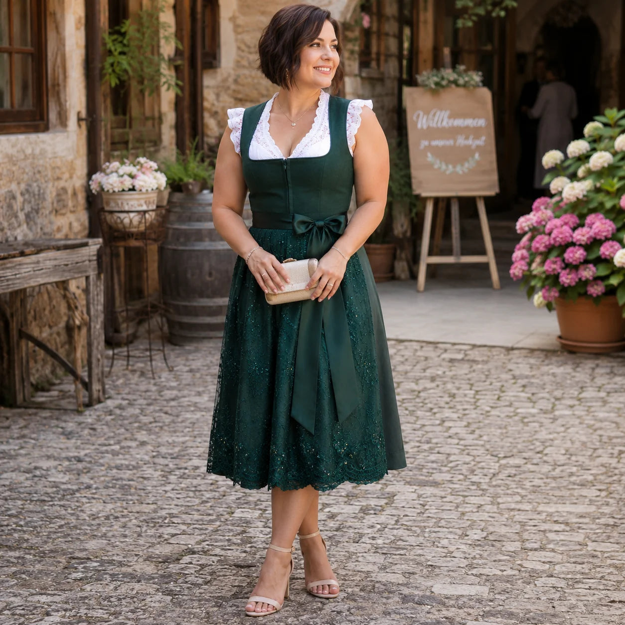 Samtdirndl_Damen Lifestyle-Bild