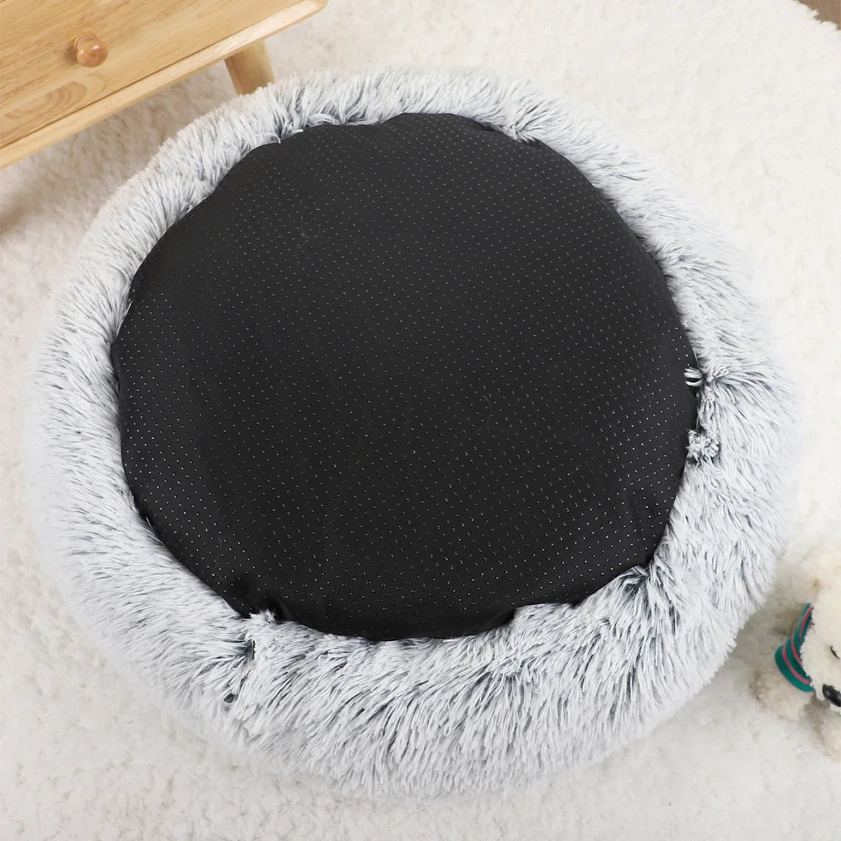 DreamNest – Das kuschelige Donut-Hundebett für entspannte Hundeträume