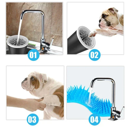 PfotenZauber – Der elektrische Pfotenreiniger für Hunde & Katzen