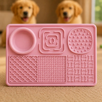 Schleckmatte Variantenbild Rosa