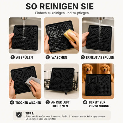Schleckmatte Reinigung