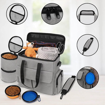 Katzenrucksack für Reisen & Ausflüge | wasserfest und praktisch