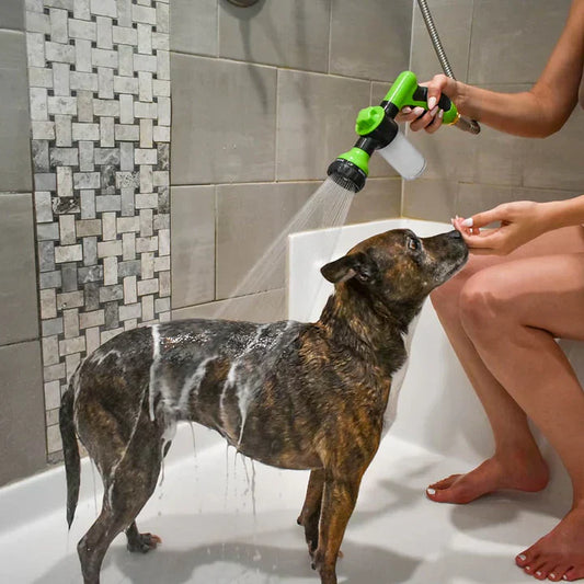 FellFit Düse – Die einstellbare Hundebrause für schnelle & gründliche Fellreinigung