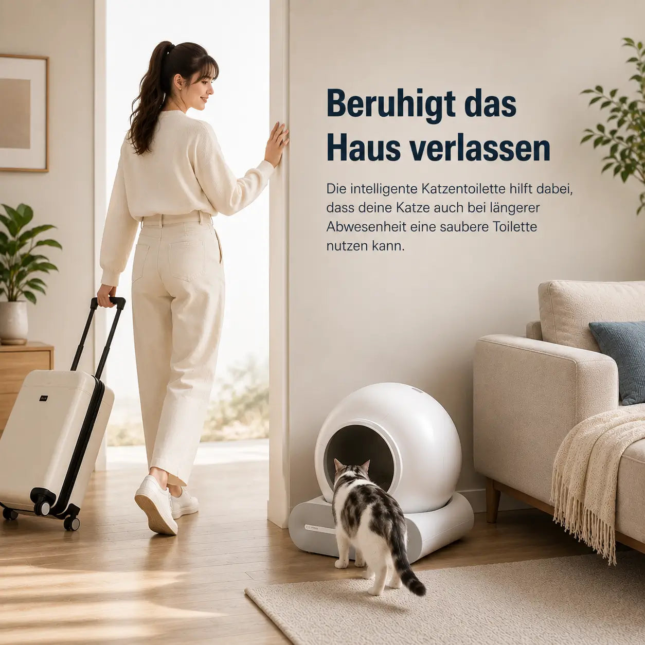 Katzentoilette Lifestyle-Bild