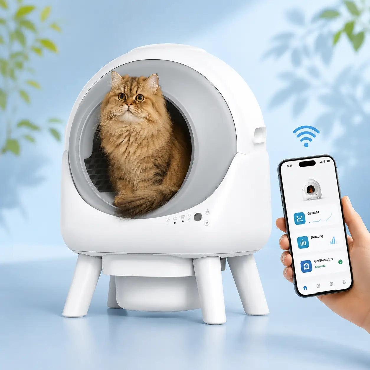 Katzentoilette  Heldenbild