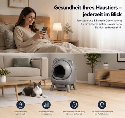 Katzentoilette_mit_App- Anwendungsszenarien