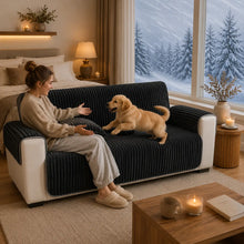 Sofaschutz für Hunde | Plüsch Schondecke rutschfest