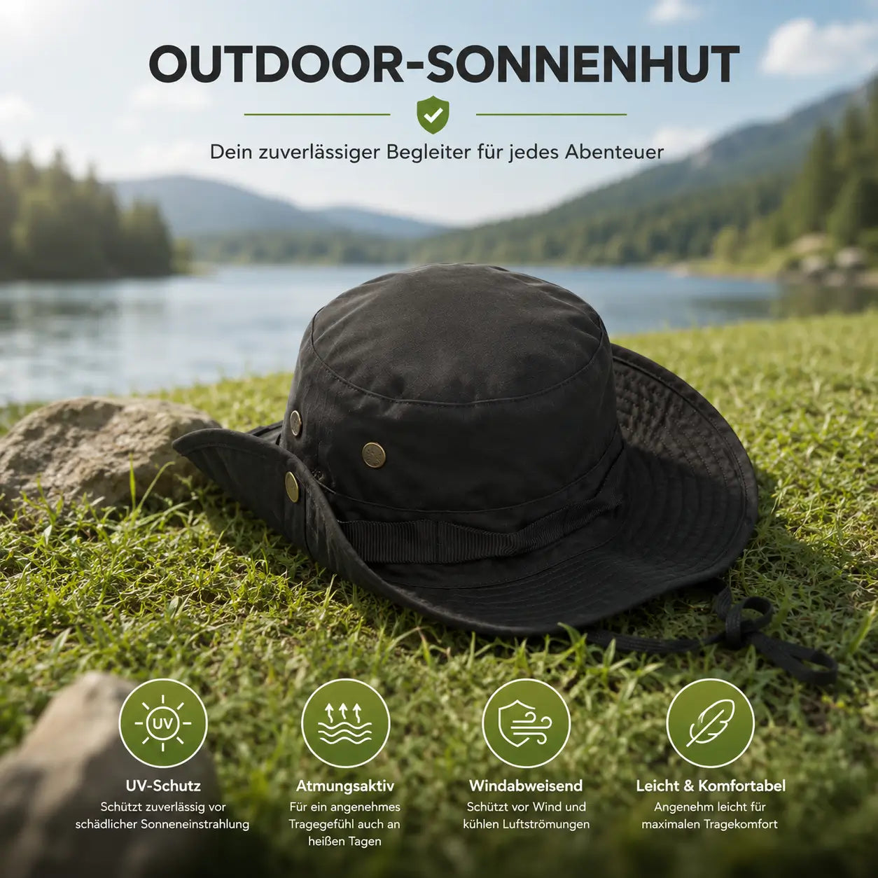 Sonnenhut Materialdetails 