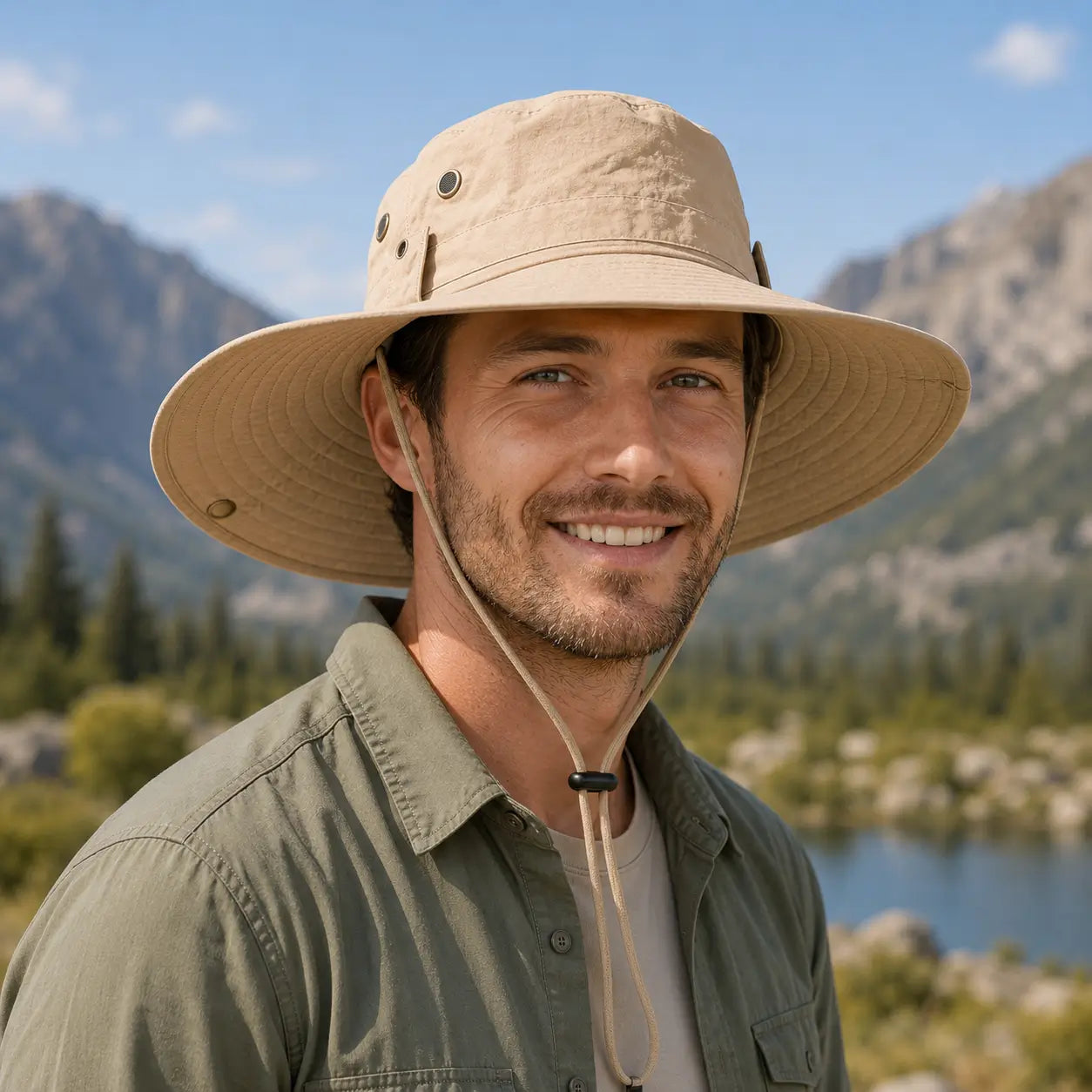 Sonnenhut Khaki