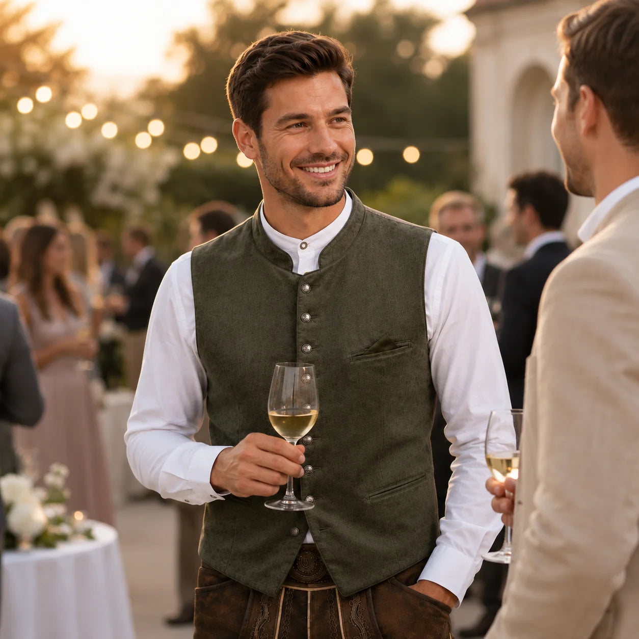 Trachtenweste_Herren Lifestyle-Bild