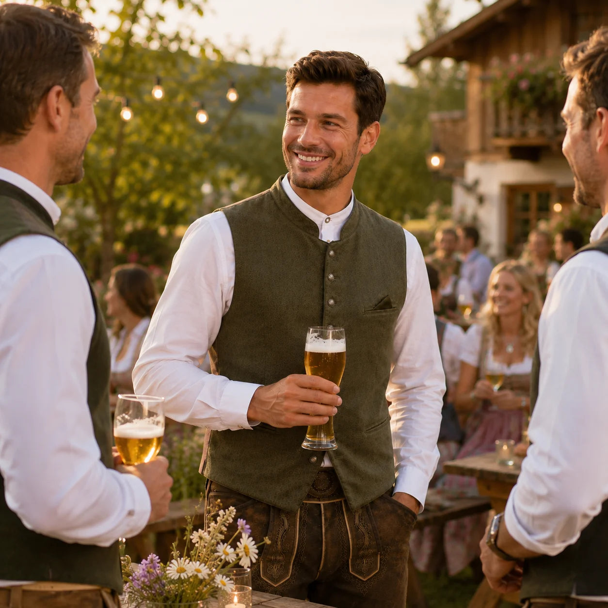 Trachtenweste_Herren Lifestyle-Bild
