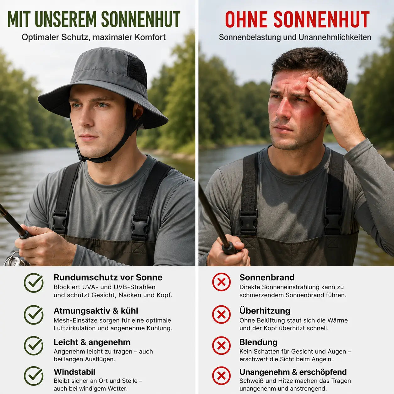 Sonnenhut Problem & Lösung