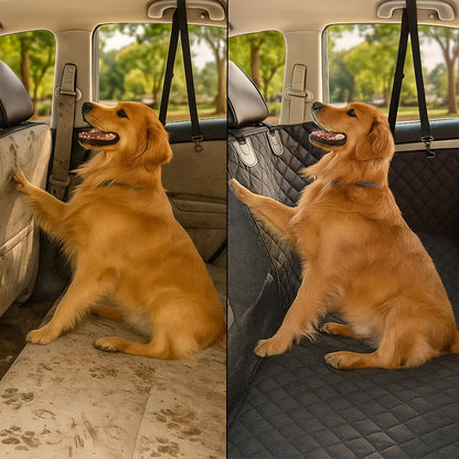 Autoschondecke Rückbank Hund – Wasserdicht & rutschfest