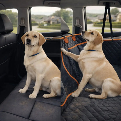 Dog Car Seat Back | Waterproof & Non-Slip Protective Blanket for the Car