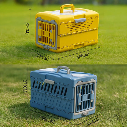 Faltbare Katzentransportbox | Sicher & Komfortabel auf Reisen