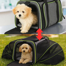 Dog Carrier & Dog House | Expandable, Ventilated & Comfortable