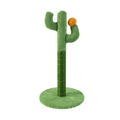 Kratzbaum in Kaktus-Design | Stabiler Kratzbaum für Katzen