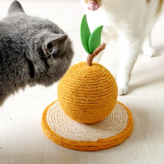 Kratzi fruit - Das natürliche Sisalkratzspiel für glückliche Katzen