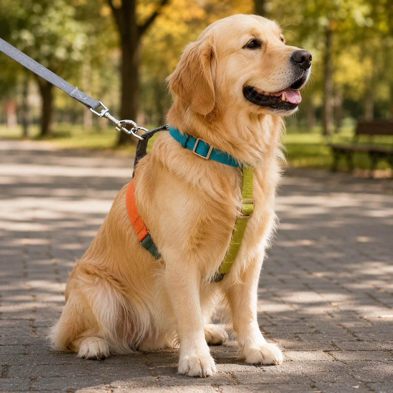 Verstellbares_H-Hundegeschirr