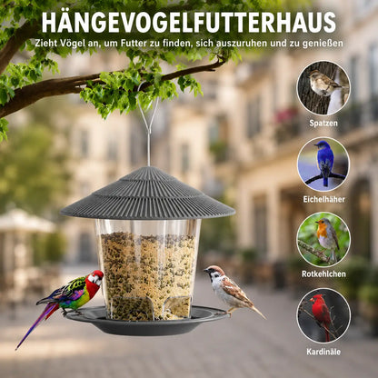 Vogelfutterhaus Funktionsübersicht 