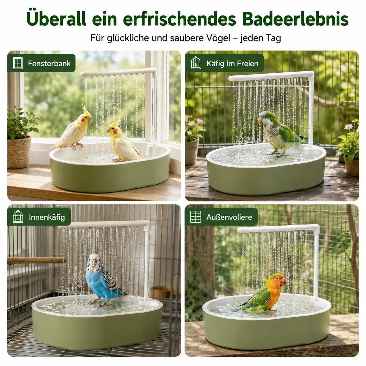 Vogeltranke  Anwendungsszenarien 
