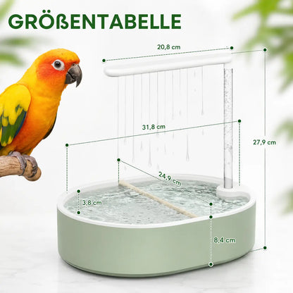 Vogeltranke Größenübersicht 