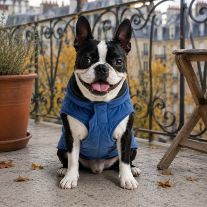 Warmer Steppmantel für Hunde | Wendbar & Kuschelig für den Winter