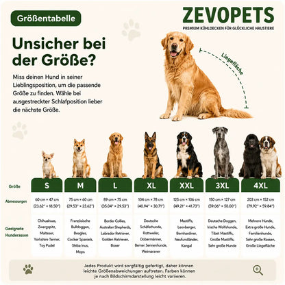 Wasserdichte Hundedecke Kühlmatte | Wendedecke