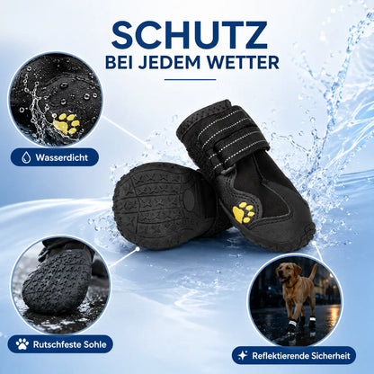 Wasserdichte Hundeschuhe | Rutschfest für Sommer & Winter